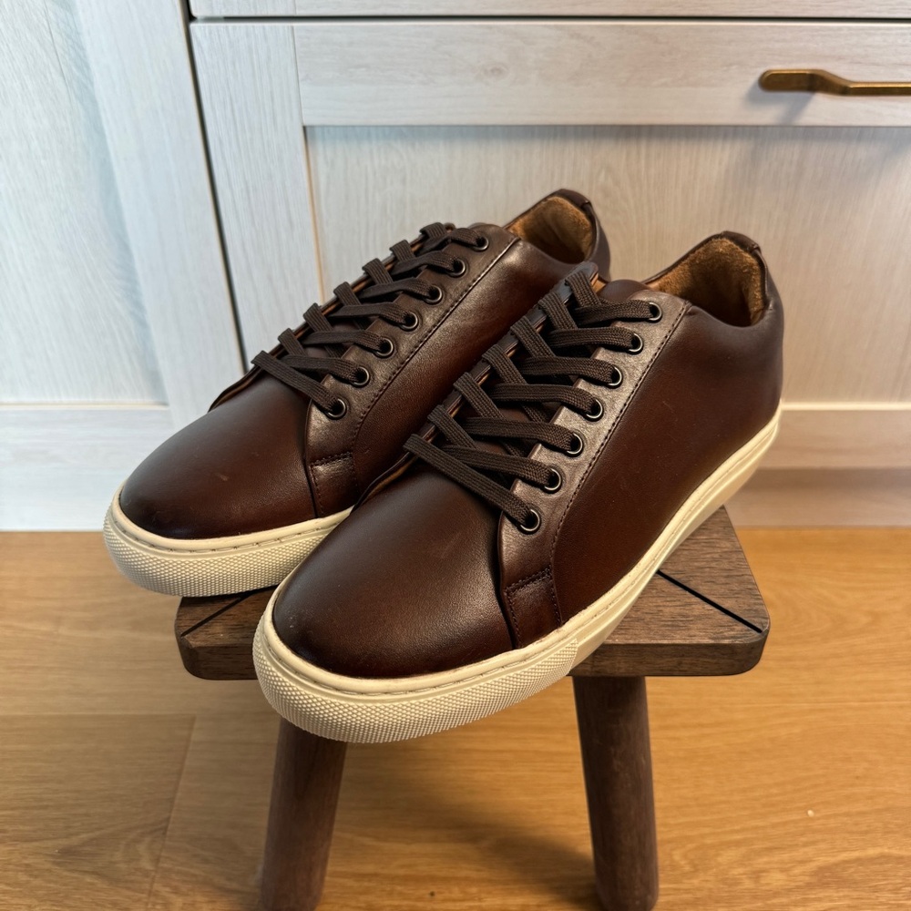 Thursday Boots Brown Leather Sneakers